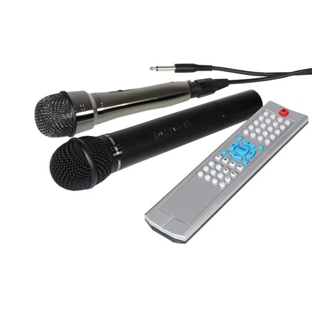 Řečnický systém s karaoke IBIZA PORT8CD-VHF přenosný