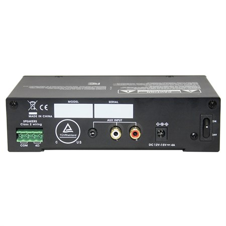 Amplifier SHOW PA-40B (audio), Bluetooth, 1 x 40W/4 Ω