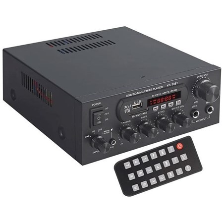 Amplifier, radio, bluetooth, MP3 player KS-33BT