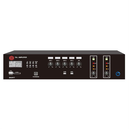 Amplifier SHOW DA-241T (audio), 2 x 240W/70V/100V