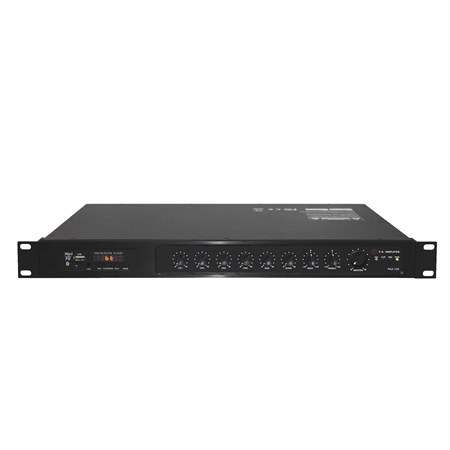 SHOW PAX-120 amplifier, rack, 120W/4Ω/70V/100V, 5-channel mixer