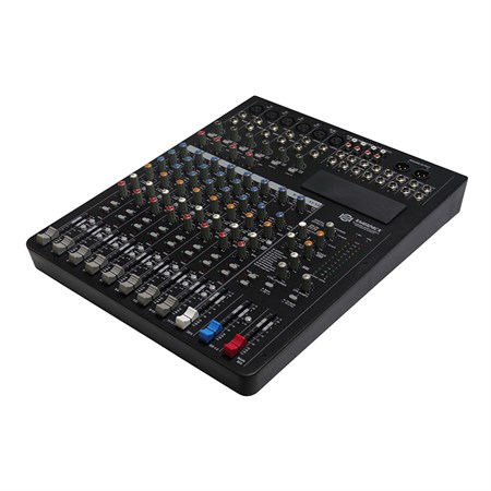 Pult mixážný SHOW XMG124CX, 12 vst. audio kanálov