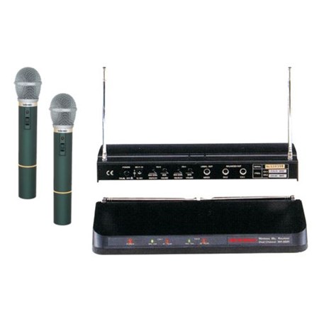 Mikrofon bezdrátový SHOW WR202R+2xVXM286TS sada