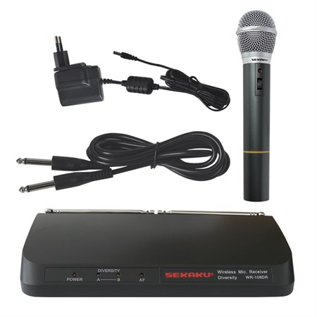 Wireless microphone SHOW WR108DR+VXM286TS set