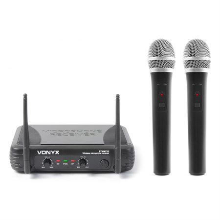 Wireless microphone SKYTEC SK179183 set