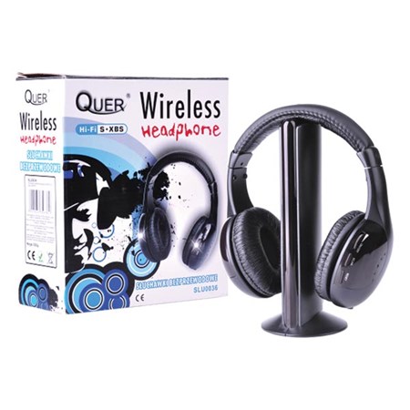 Wireless headphones QUER 5 in 1, FM radio
