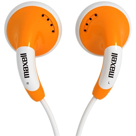 Headphones Maxell 303360 Colour Budz Orange