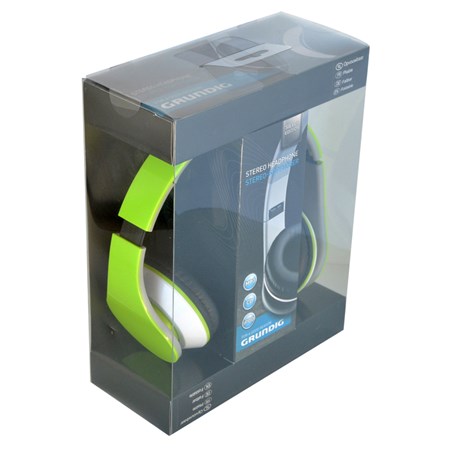 Headphones Grundig foldable green