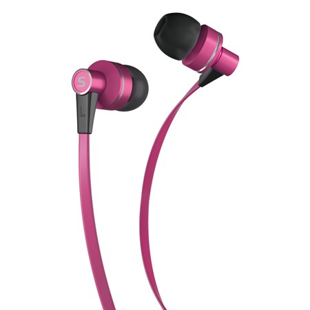 Headphones SENCOR SEP 300 Mic Pink Met
