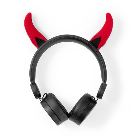 Headphones NEDIS HPWD4000BK Danny Devil