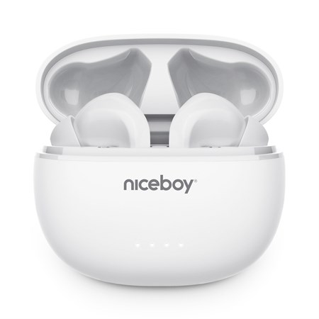 Bluetooth headphones NICEBOY Hive Pins 3 ANC White