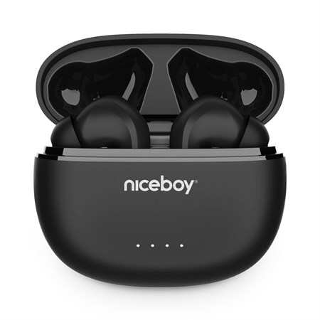 Bluetooth headphones NICEBOY Hive Pins 3 ANC Black