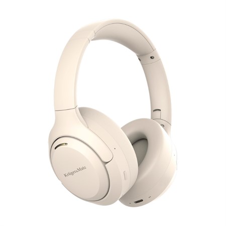 Headphones Bluetooth KRUGER & MATZ F8A Beige