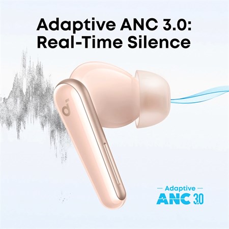 Bluetooth headphones SOUNDCORE Anker Liberty 5 Pink
