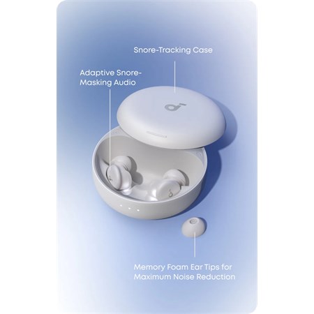 Bluetooth headphones SOUNDCORE Anker Sleep A30 White