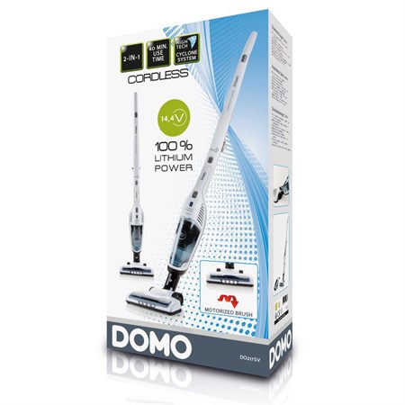 Upright vacuum cleaner DOMO DO217SV cordless 2in1