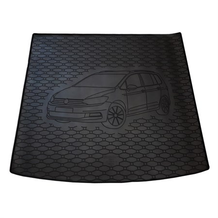 Trunk case rubber RIGUM Volkswagen Touran 2015- upper bottom