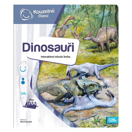 Kniha ALBI Kouzelné čtení kniha: Dinosauři