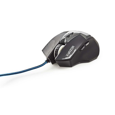 Wired mouse NEDIS GMWD200BK