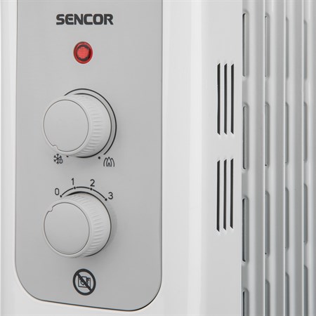 Oil radiator SENCOR SOH 3211WH White