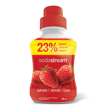 Syrup SodaStream strawberry 750ml