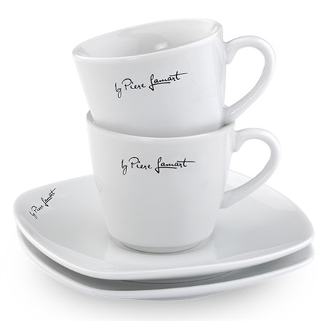 Set of mugs and saucers LAMART LT9017 Dine 0.09l