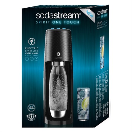 SodaStream set Spirit One Touch Black
