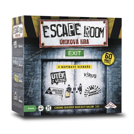 Stolná hra Escape Room: Úniková hra