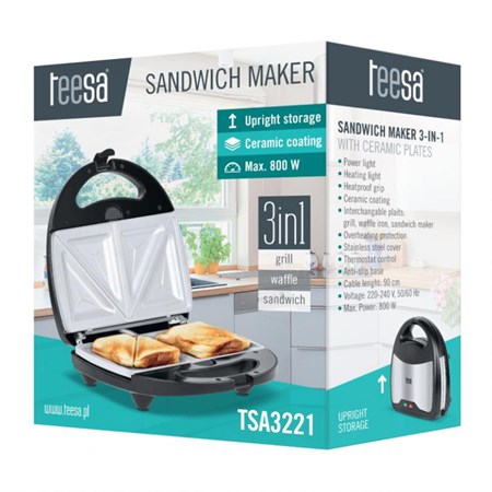 Sandwich maker TEESA TSA3221