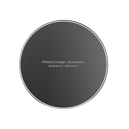 Nabíjačka ALLOCACOC Wireless Charger Aluminium bezdrôtová
