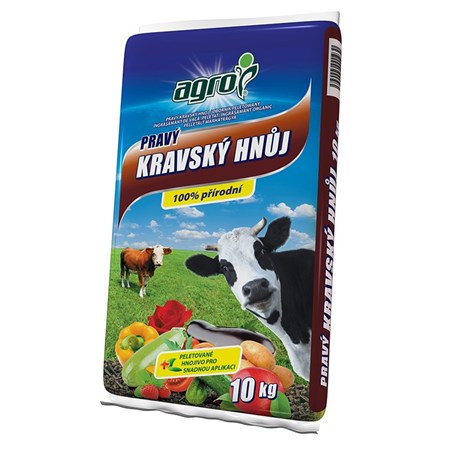Pravý kravský hnůj AGRO 10kg