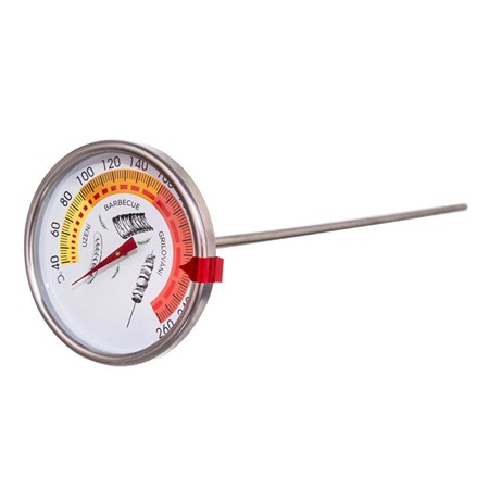 Kitchen smokehouse thermometer with clip ORION