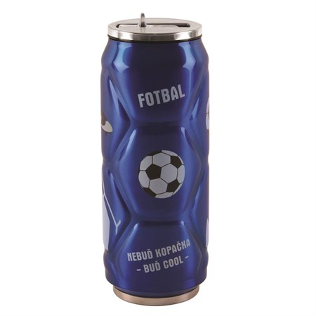 Thermo mug ORION Fotbal Blue