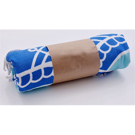 Beach Towel/Mandala Blanket BLUE HARMONIE