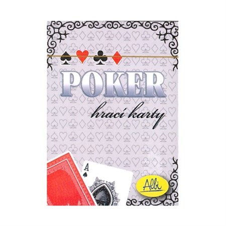 Hra karetní ALBI Poker červené
