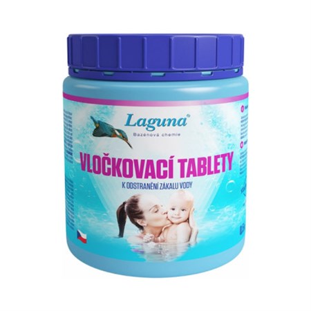 Vločkovacie tablety na prejasnenie bazénovej vody LAGUNA 0,5kg