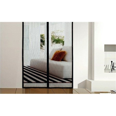 Insect net for doors 210 x 101cm black 4L