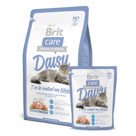 Granule BRIT CARE CAT DAISY I'VE TO CONTROL MY WEIGHT 7 kg
