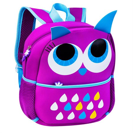 Neoprene backpack SPOKEY OWL purple I
