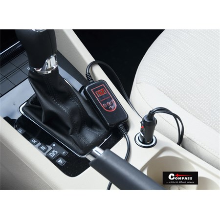 Seat cover heated COMPASS 04124 Strick