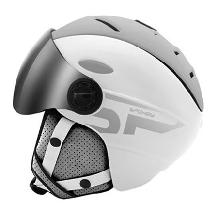 Ski helmet SPOKEY MONTANA gray-white size S/M