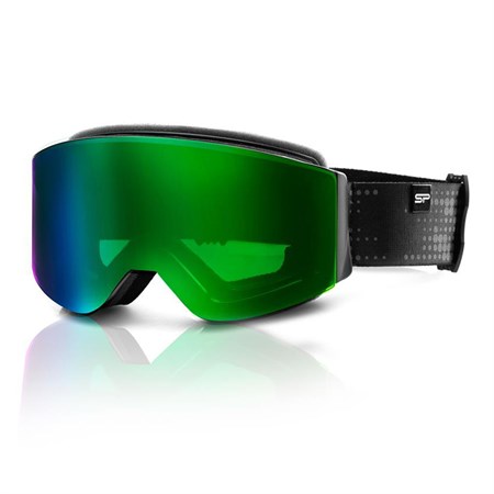 Brýle lyžařské SPOKEY GRANBY černo-zelené