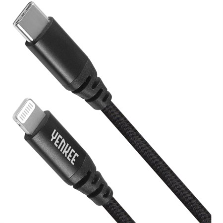 YENKEE YCU 631 BK USB Cable C / Lightning 1m Black