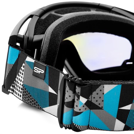 Brýle lyžařské SPOKEY DENNY černo-šedo-bílé