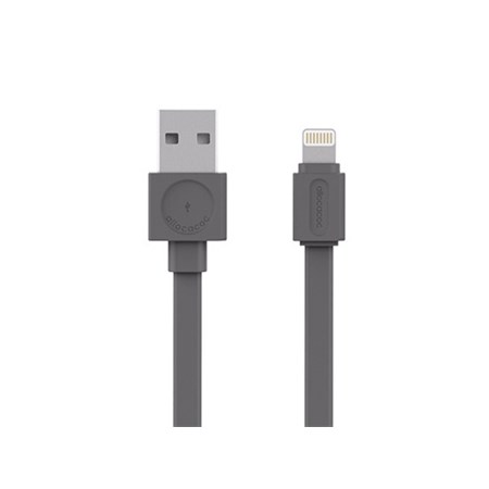 Cable ALLOCACOC USB/Lightning 1,5m Grey