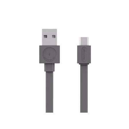 Cable ALLOCACOC USB/Micro USB 1,5m Grey