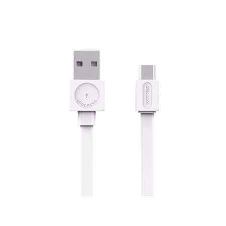 Kábel ALLOCACOC USB/Micro USB 1,5m White
