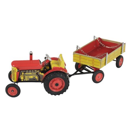 Child tractor KOVAP Zetor Red 28cm