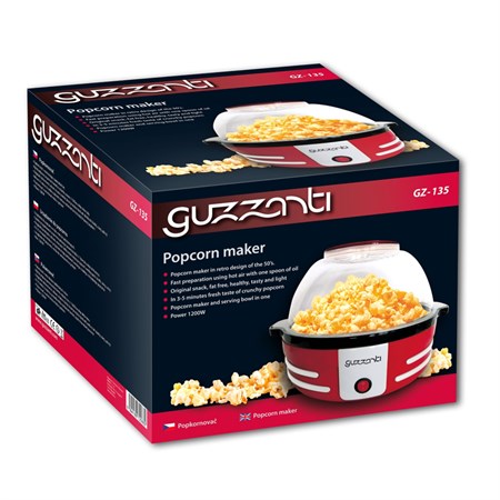 Popcorn maker GUZZANTI GZ 135 retro