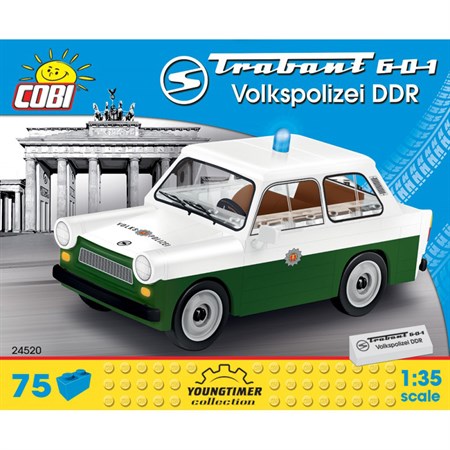 Stavebnica COBI 24520 Youngtimer Trabant 601 Polizei DDR